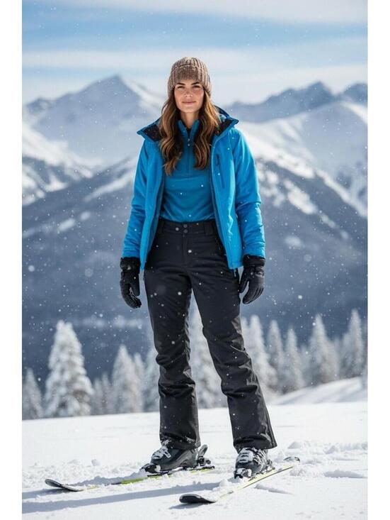 Other - $295 Halfdays Alessandra Insulated High-Waisted Ski Pants Black Women's Size L